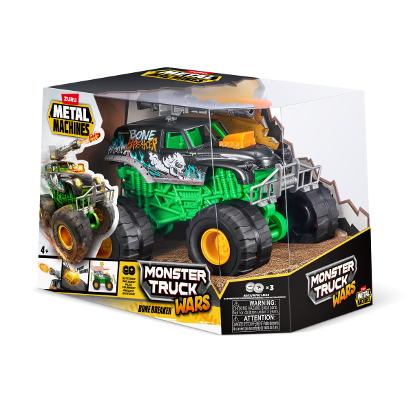 METAL MACHINES MONSTERS WHEELS - 3 MODELOS