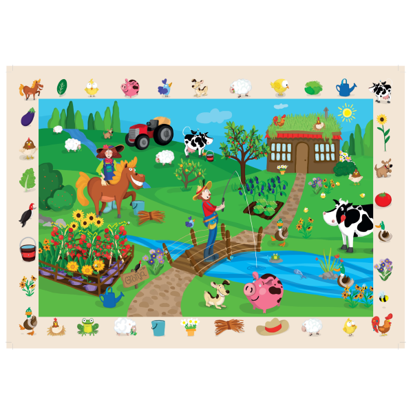 Alternative view of PUZZLE OBSERVACION LA GRANJA 50 PIEZAS