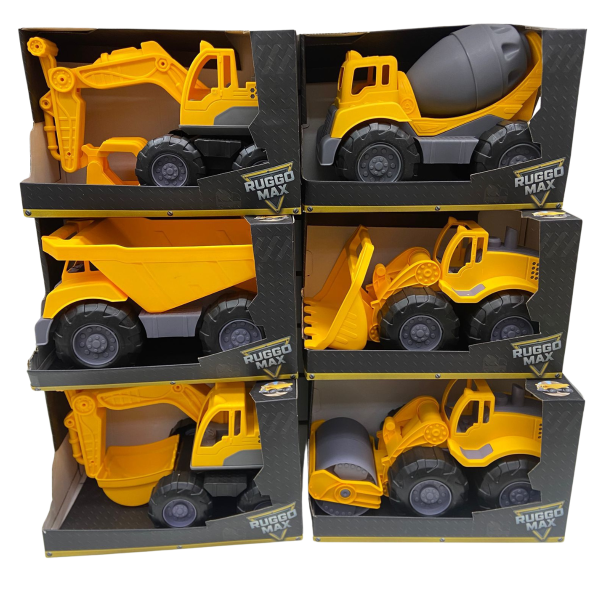 MÁQUINA DE CONSTRUCCIÓN GRANDE - 6 MODELOS