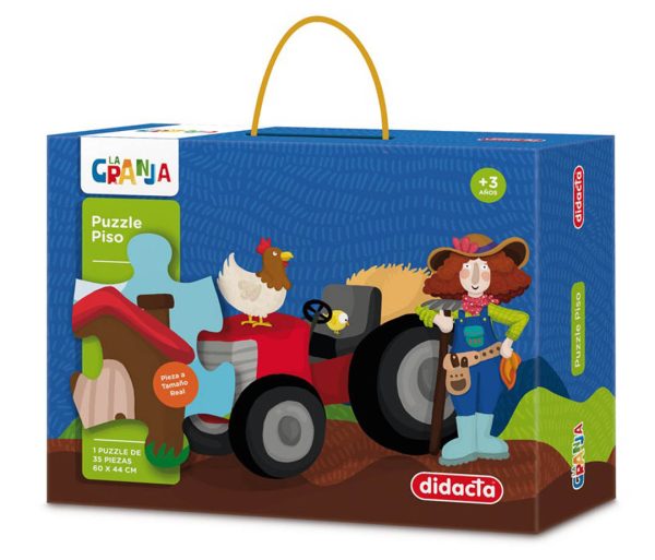 PUZZLE PISO GIGANTE LA GRANJA 35 PIEZAS
