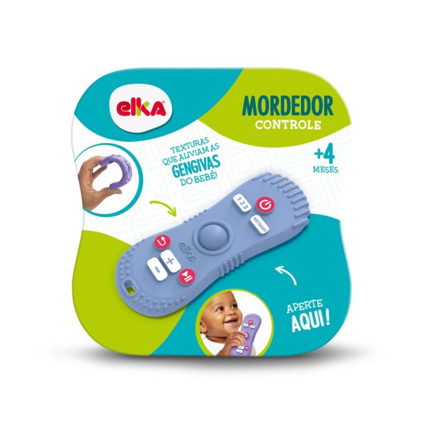 MORDEDOR CONTROLE TV - GRIS