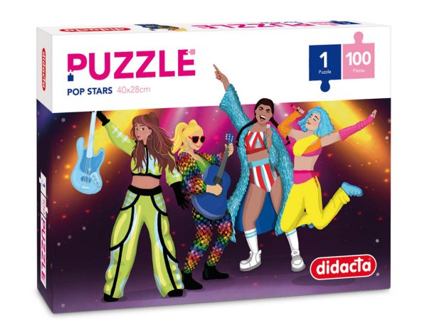 PUZZLE POP STAR 100 PIEZAS