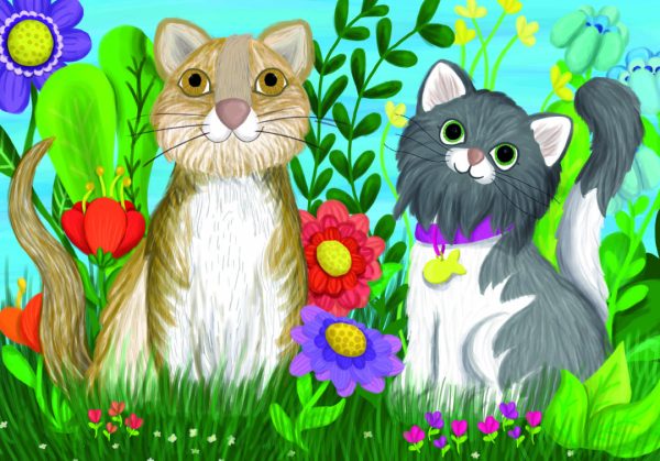 Alternative view of PUZZLES GATOS 200 PIEZAS
