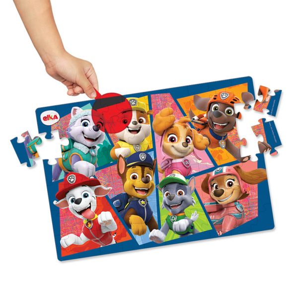 Alternative view of PUZZLE 60 PIEZAS CON LENTE MAGICO PAW PATROL