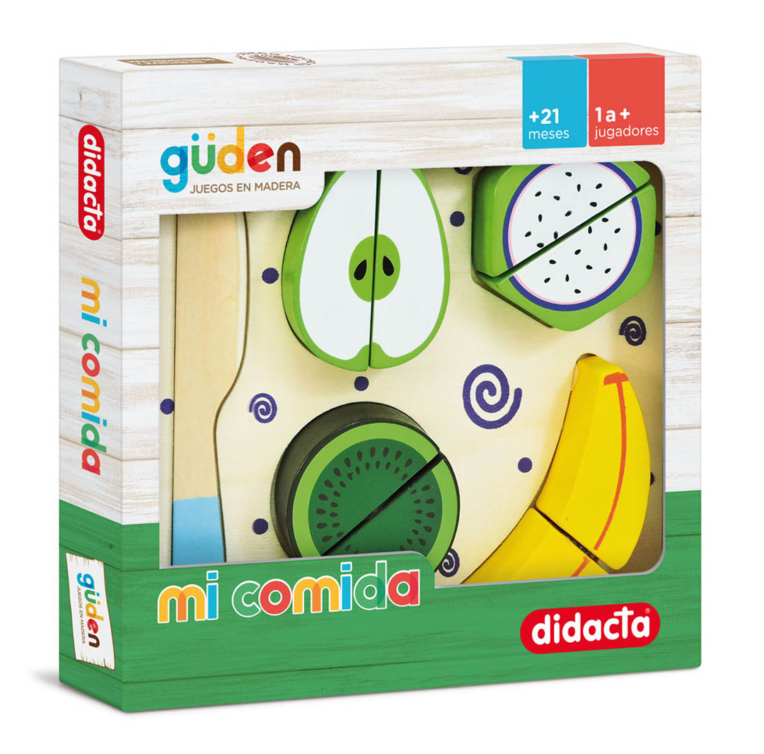 MI COMIDA ENCASTRES - 6 MODELOS EN MADERA