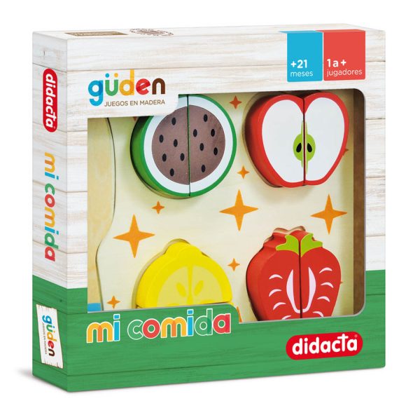 Alternative view of MI COMIDA ENCASTRES - 6 MODELOS EN MADERA