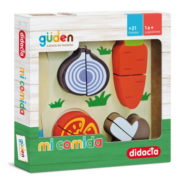 MI COMIDA ENCASTRES - 6 MODELOS EN MADERA - Imagen 6