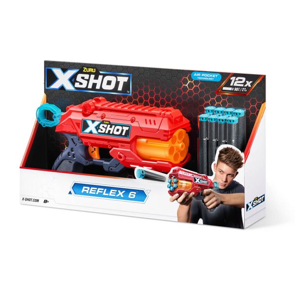 X-SHOT EXCEL REFLEX 6 c/16 DARDOS