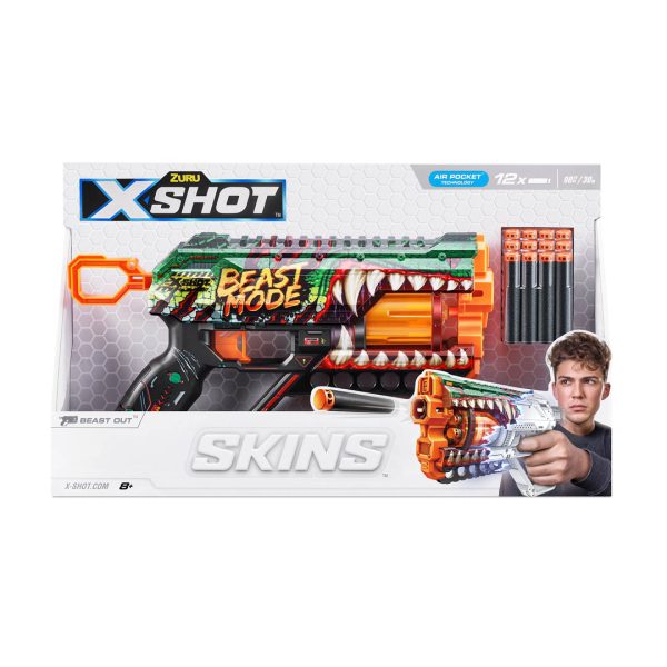 X-SHOT SKINS GRIEFER C/12 DARDOS