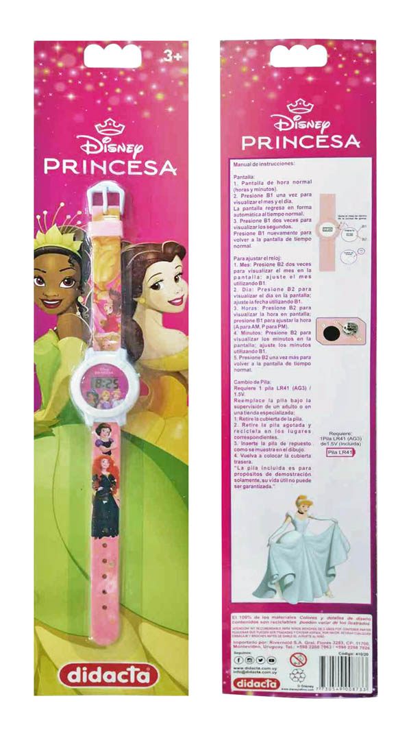 RELOJ PRINCESAS