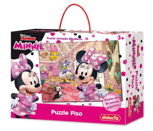 PUZZLE PISO GIGANTE MINNIE 35 PIEZAS