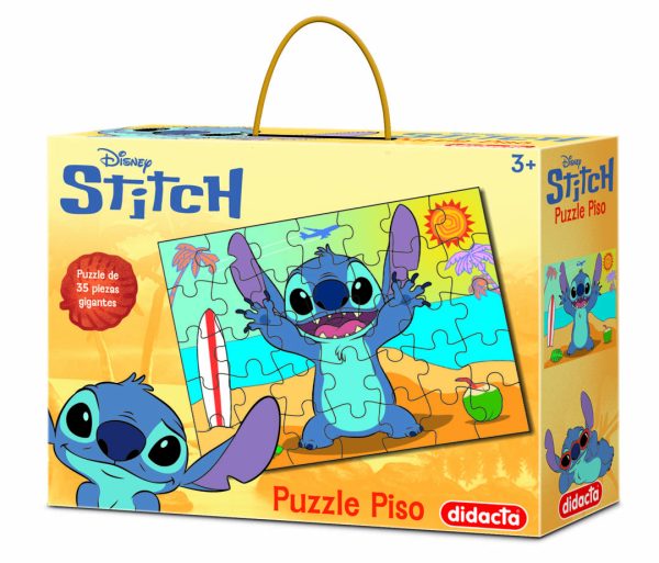 PUZZLE PISO GIGANTE STITCH