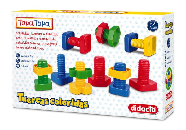 TUERCAS COLORIDA - TOPA TOPA