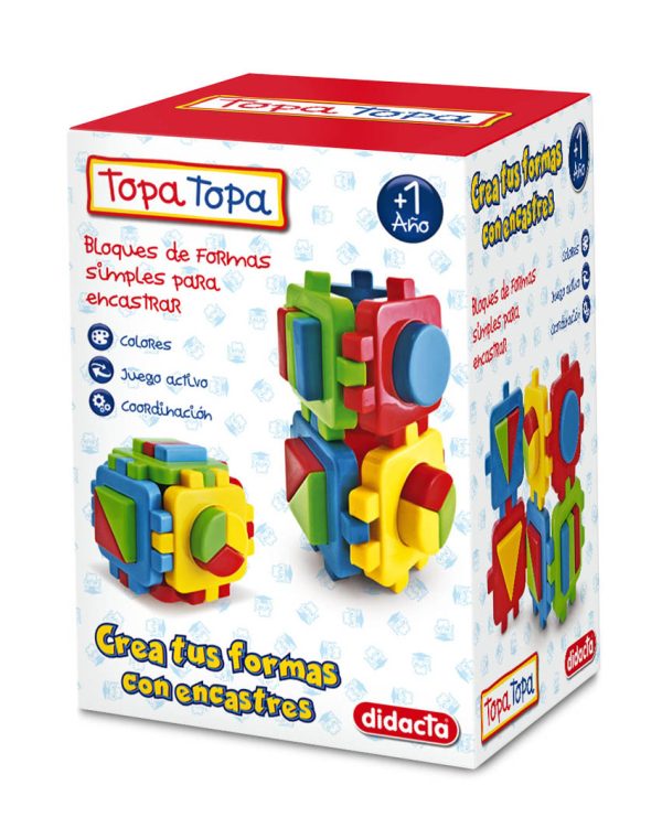 CREA TUS FORMAS 
 CON ENCASTRES - TOPA TOPA