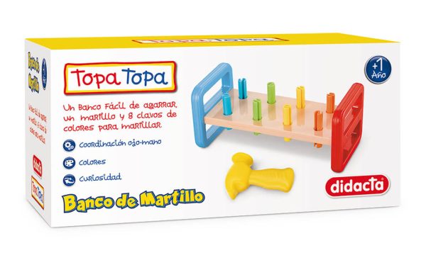 BANCO DE MARTILLO - TOPA TOPA