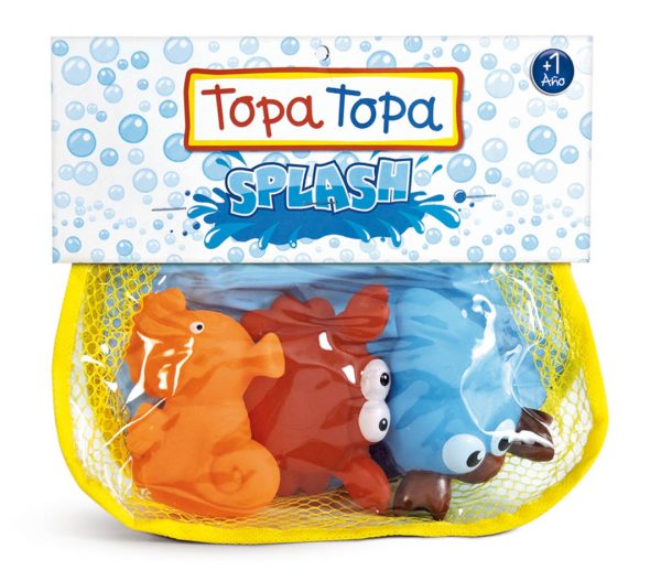 MUÑECOS PARA AGUA x 3 -
TOPA TOPA SPLASH