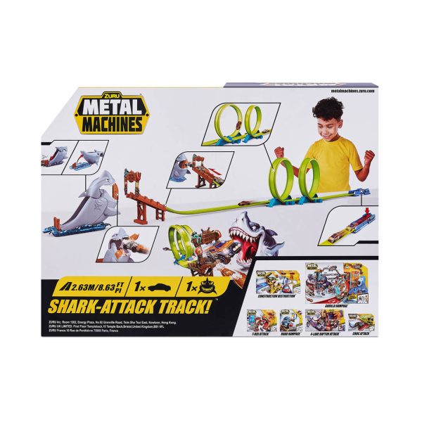 Alternative view of METAL MACHINES PISTA SHARK ATTACK c/VEHICULO