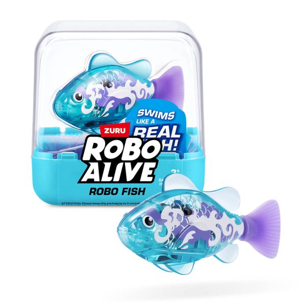 ROBO ALIVE - PEZ NADADOR ACTIVADO CON EL AGUA - Imagen 7