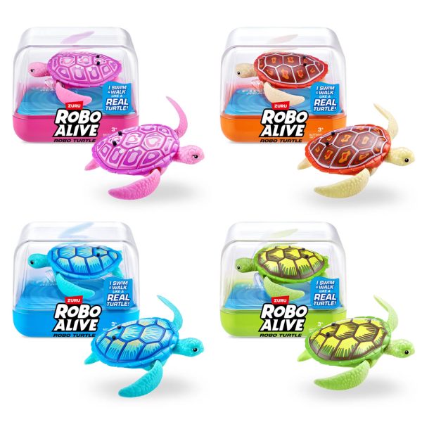 ROBO ALIVE - TORTUGA NADADORA ACTIVADA CON EL AGUA