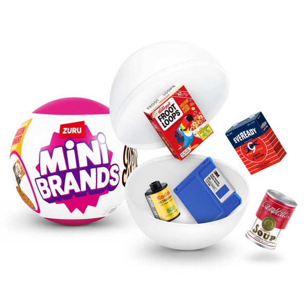MINI BRANDS RETRO -
CAPSULA CON 5 SORPRESAS