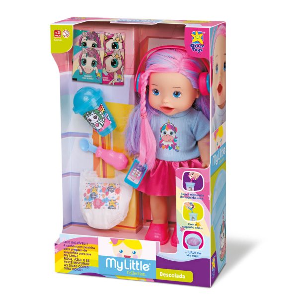 MY LITTLE COLLECTION -  MUÑECA FASHON HACE PIS