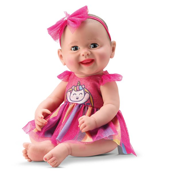 Alternative view of BEBOTE NEW BORN - VESTIDO ARCOIRIS, MAMADERA MAGICA Y ACCESORIOS