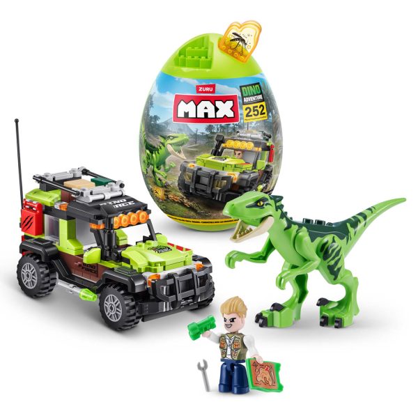 MAX - DINO ADVENTURE HUEVO 252 PIEZAS