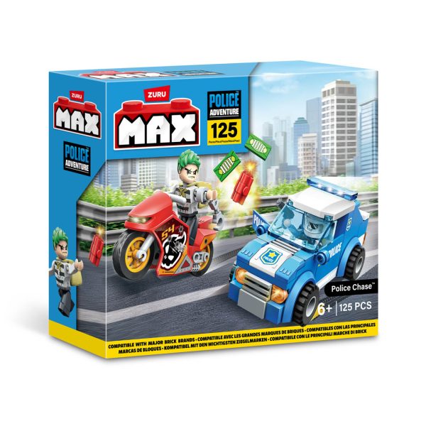 MAX - CITY SET ESTACIÓN DE POLICÍA
  125 PIEZAS