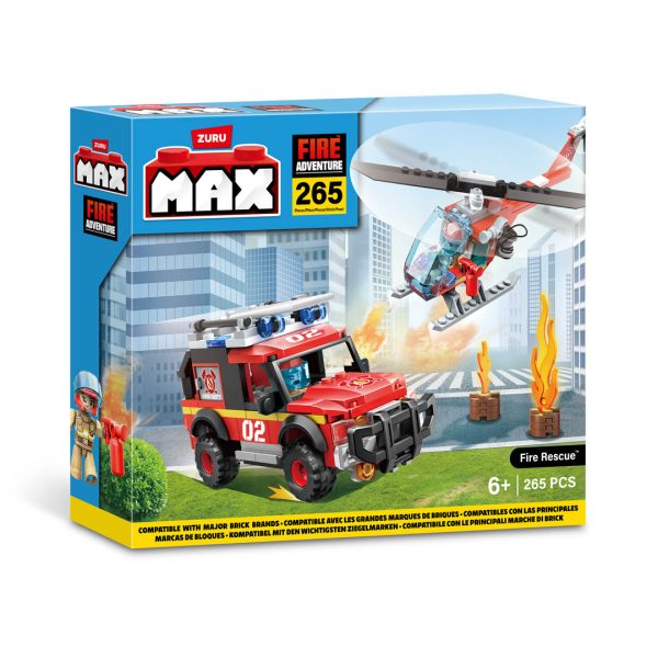 MAX - CITY SET ESTACIÓN DE BOMBEROS 265 PIEZAS