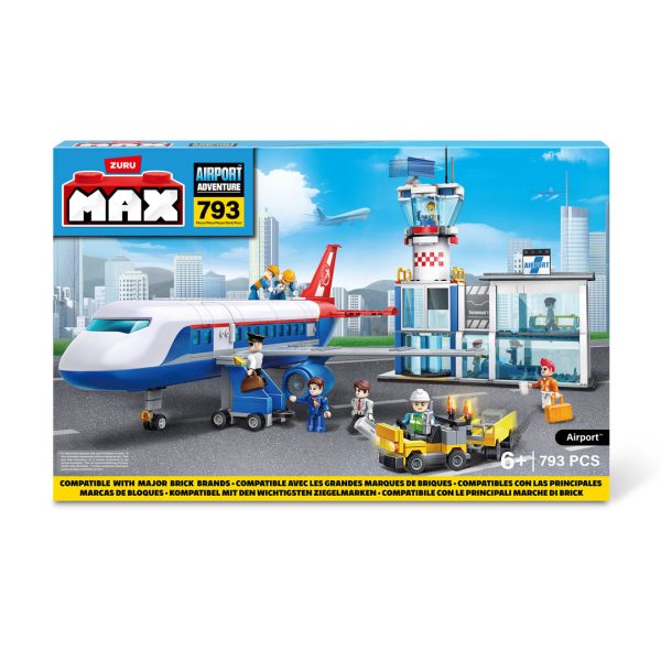 MAX - CITY SET AEROPUERTO 793 PIEZAS - Imagen 6