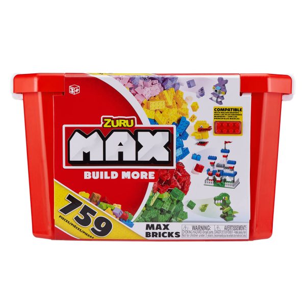 MAX - CAJA RECREATIVA CON 759 PIEZAS