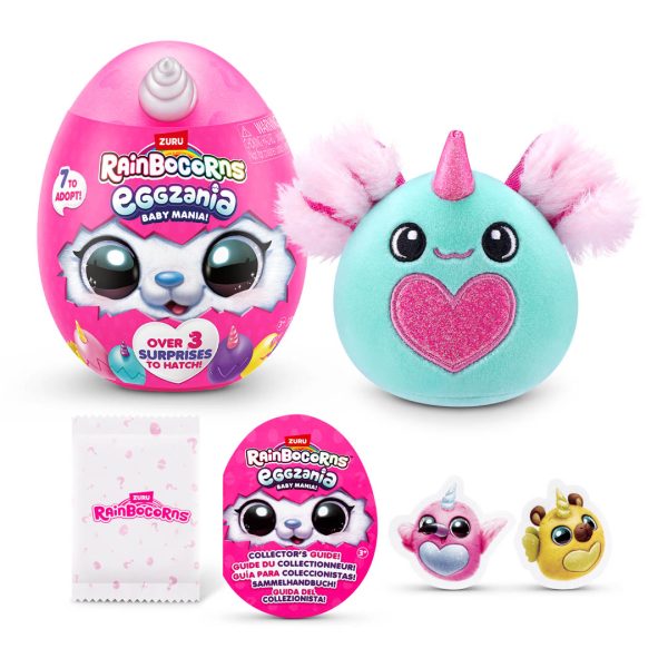 RAINBOCORNS - EGGZANIAMINI PELUCHE SOFT