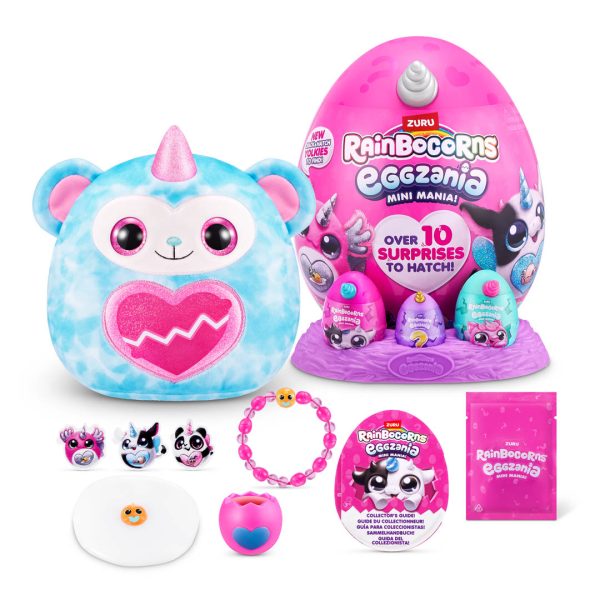 RAINBOCORNS EGGZANIA MINI MANÍA MÁS DE 10 SORPRESAS