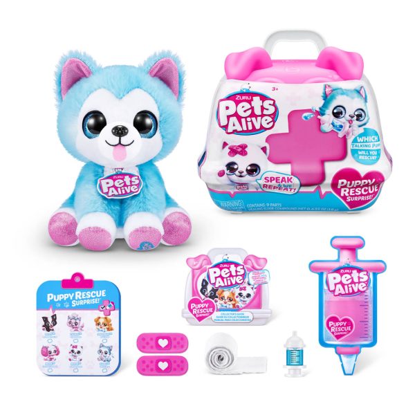 PETS ALIVE - MASCOTA RESCATADA Y CURADA CON SONIDO Y SORPRESA
