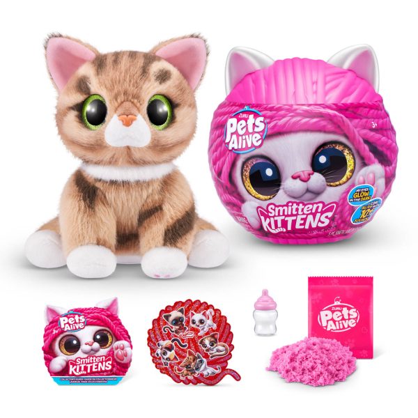 PETS ALIVE - SMITTEN KITTENS GATITO INTERACTIVO SORPRESA