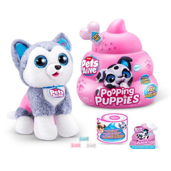 PETS ALIVE - MASCOTA INTERACTIVA COME Y VA AL BAÑO COLECCIONABLE
