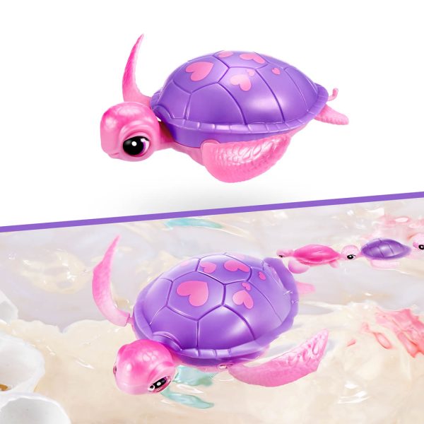 PETS ALIVE - MAMÁ TORTUGA CON BEBÉS SORPRESA - Imagen 7
