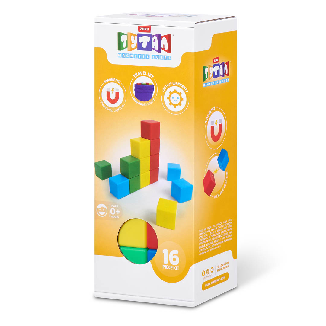 Alternative view of TYTAN - SET CUBOS MAGNETICOS 16 PIEZAS
