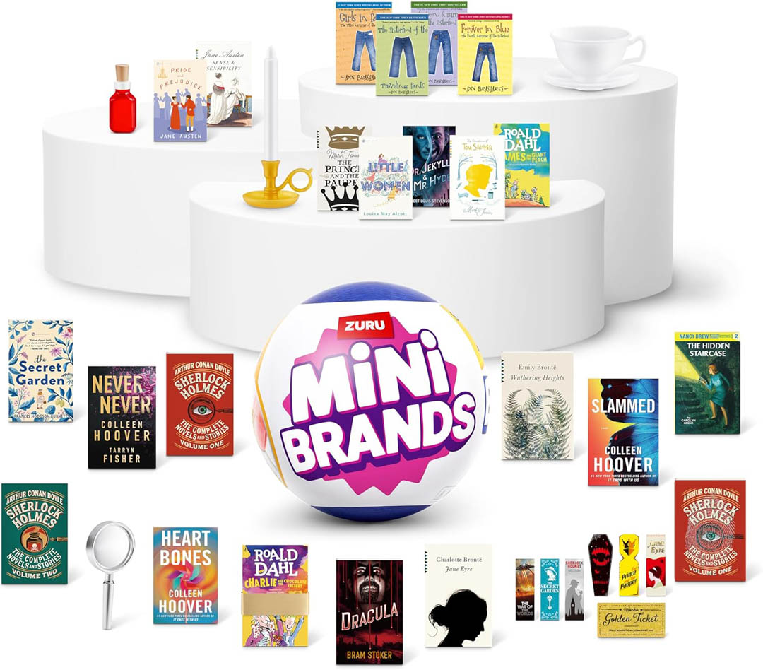 MINI BRANDS - BOOKS SERIE 2 CAPSULA CON SORPRESAS