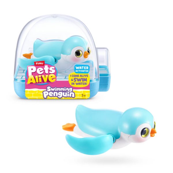 PETS ALIVE - PINGUINO NADADOR SE ACTIVA CON EL AGUA - Imagen 3