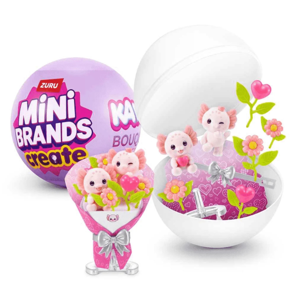 MINI BRANDS - KAWAII BOUQUET CAPSULA CON SORPRESAS