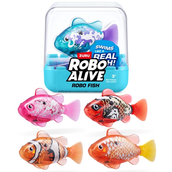 ROBO ALIVE - PEZ NADADOR ACTIVADO CON EL AGUA